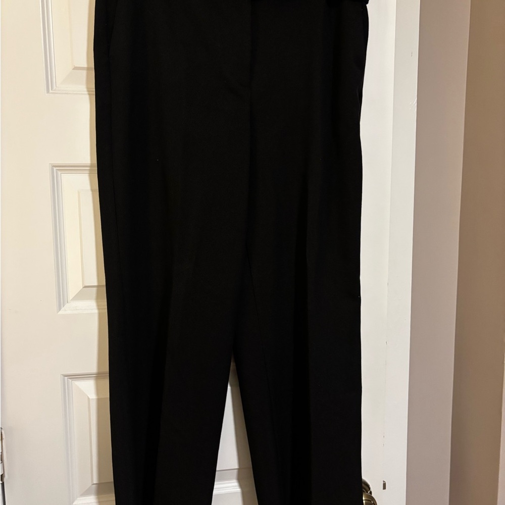 Ann Taylor Belted Boot Stretch Twill Women's Trousers
